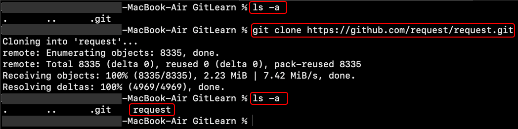 Clone repository