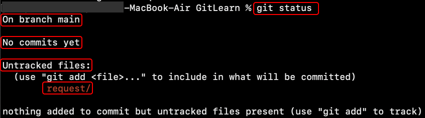 Git status